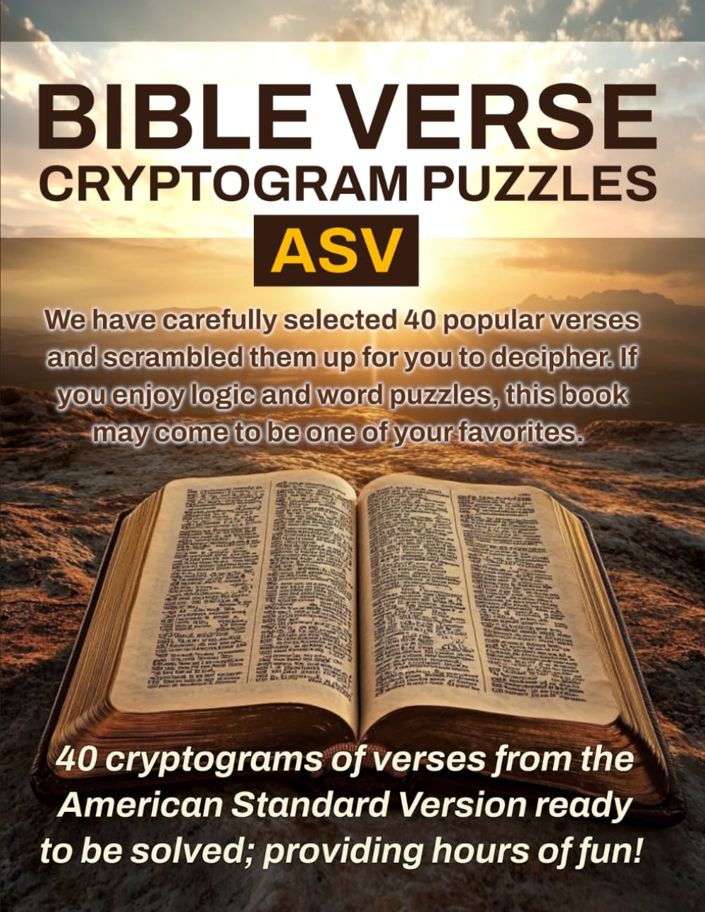 Cryptogram Puzzles of American Standard Version Bible Verses