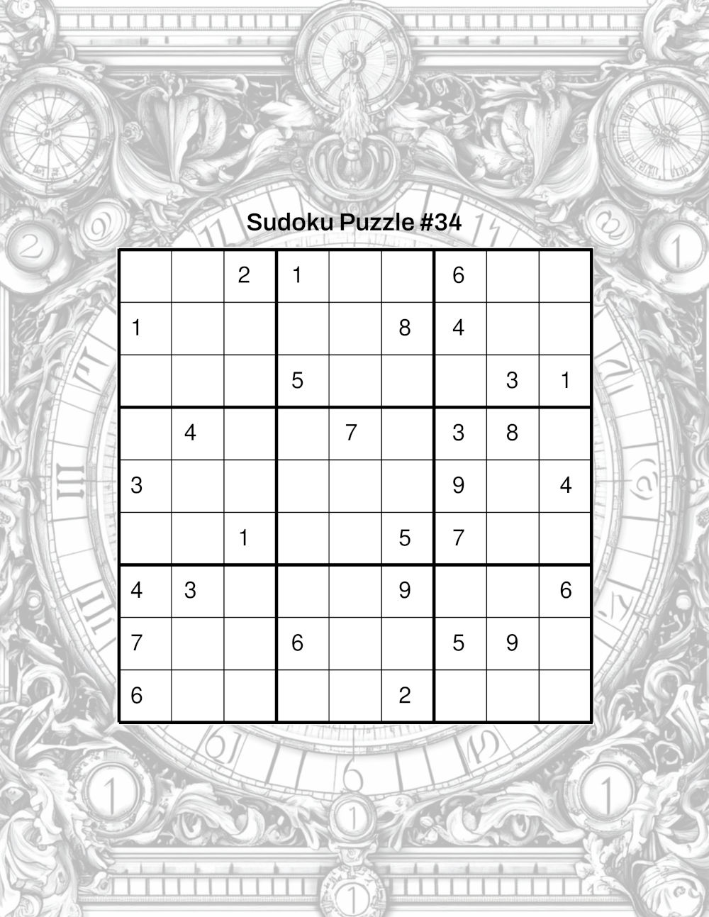 Advanced Level Sudoku Sample 2