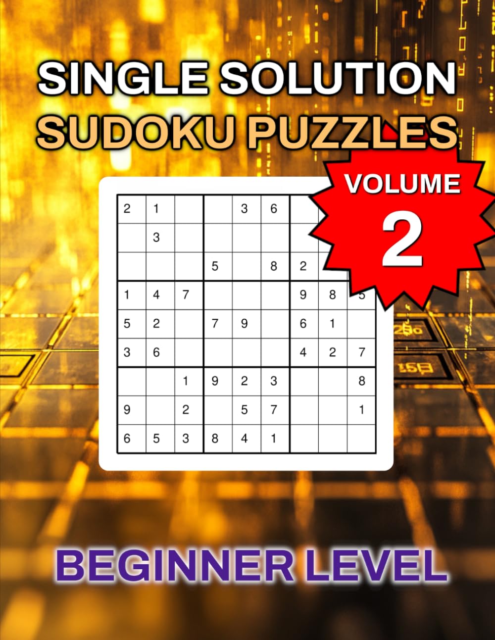 Single Solution Sudoku Beginner Volume 2