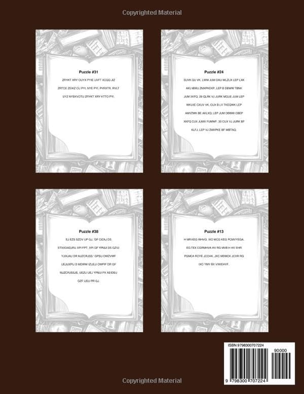 WEB Bible Verse Cryptograms Back Cover