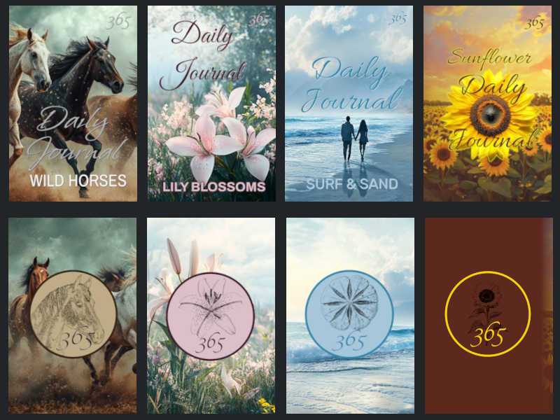 Hardback Themed Journals